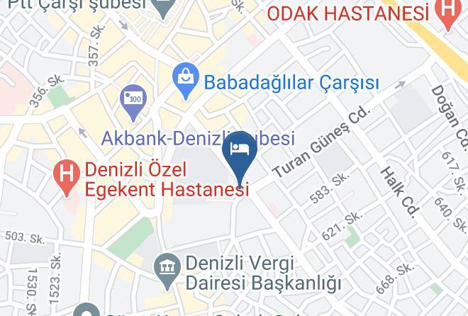 Pamukkale - Bulut Otel Maps
