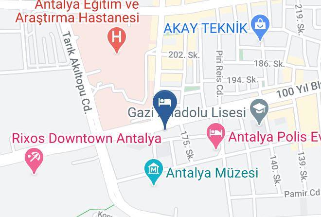 Muratpasa - Bulvar Hotel Antalya Maps