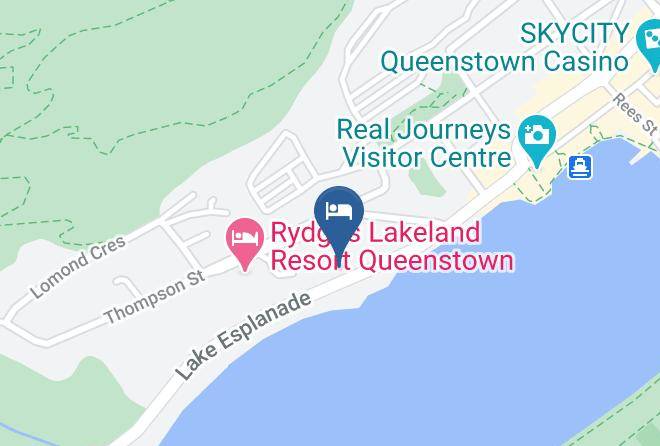 Queenstown Lakes - Lakefront Apartments Maps