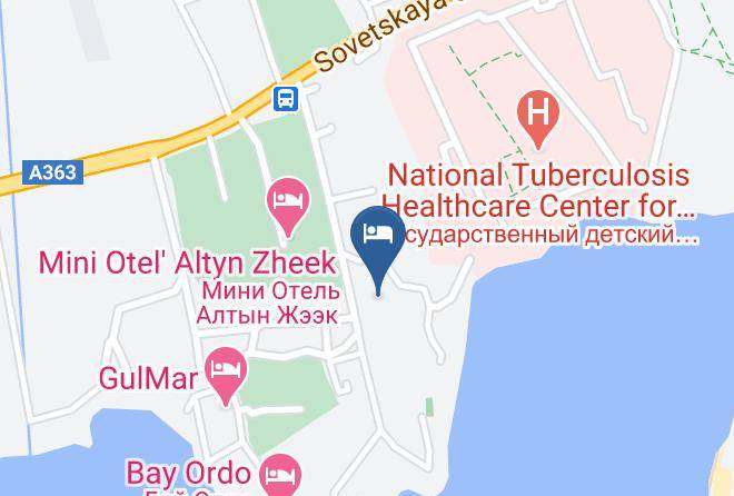 Ysyk Kol Region - Bumerang Gostevoy Dom Maps