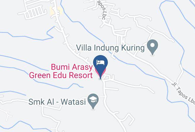 Bogor Regency - Bumi Arasy Green Edu Resort Maps