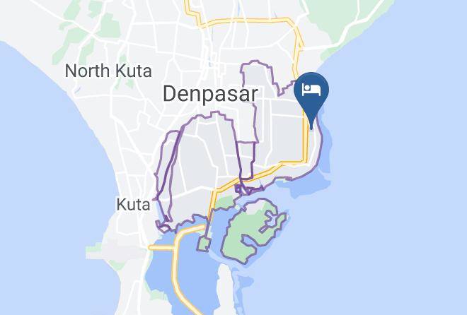 Denpasar - Bumi Ayu Hotel Maps