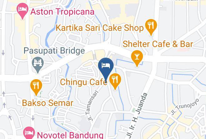 Bandung - Bumi Sawunggaling Hotel Maps