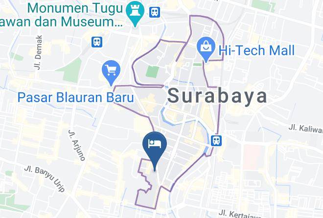Kota Surabaya - Bumi Surabaya City Resort Maps