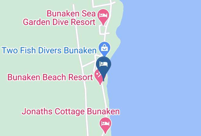Kota Manado - Bunaken Kuskus Resort Maps