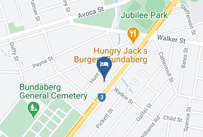 Bundaberg International Motor Inn Map