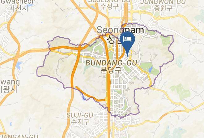 Bundangguseongnamsi - Bundang Regency Hotel Maps