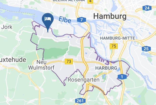 Stadt Hamburg - Bundt's Gartenrestaurant & Hotel Maps