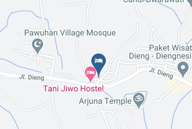 Banjarnegara Regency - Bunga Homestay Syariah Maps