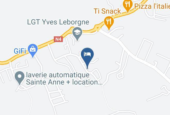 Sainte Anne - Bungalodge Maps