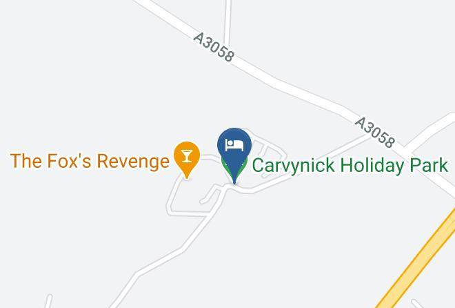 Cornwall - Carvynick Holiday Park Maps