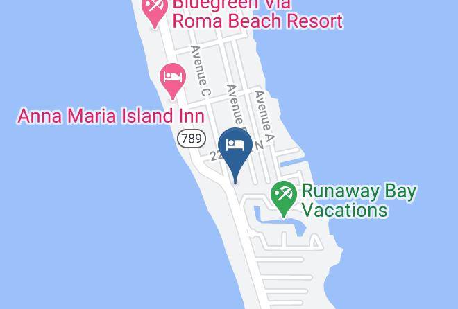 Manatee - Bungalow Beach Resort Maps