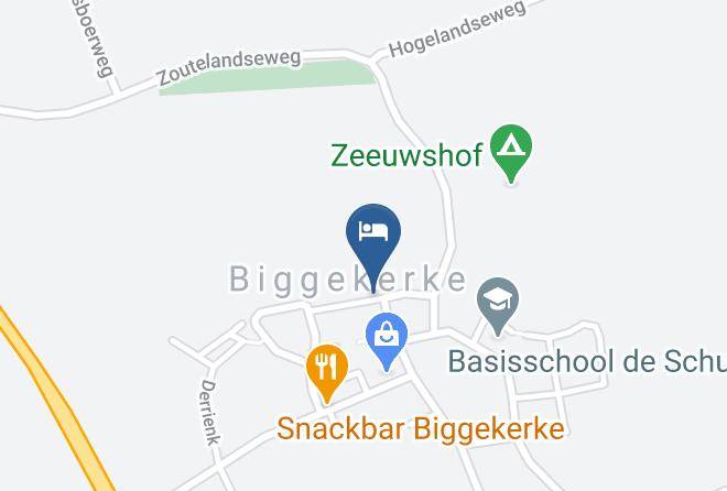 Veere - Bungalow Biggekerke Maps