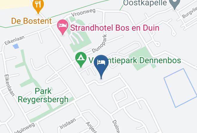 Veere - Bungalow Dunenhaus Luxuriose Feha Maps