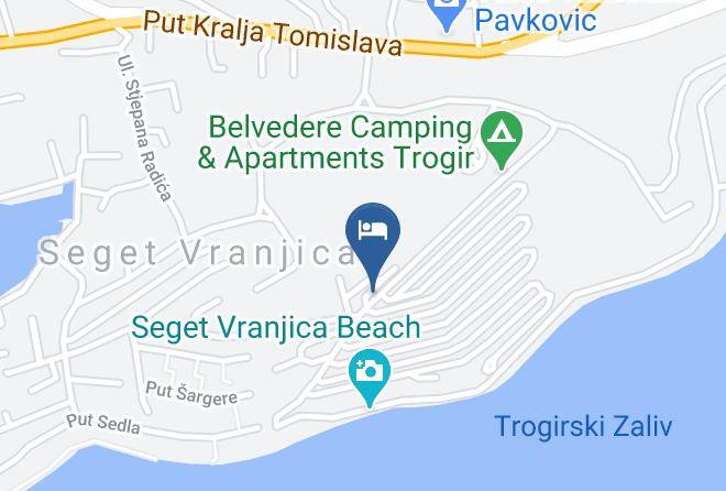 Donji Seget - Bungalow Eco Mobile Homes Belvedere Maps
