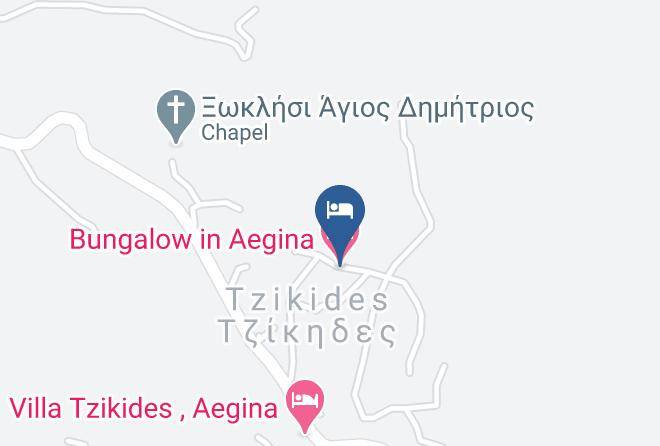 Perifereiaki Enotita Nison - Bungalow In Aegina Maps