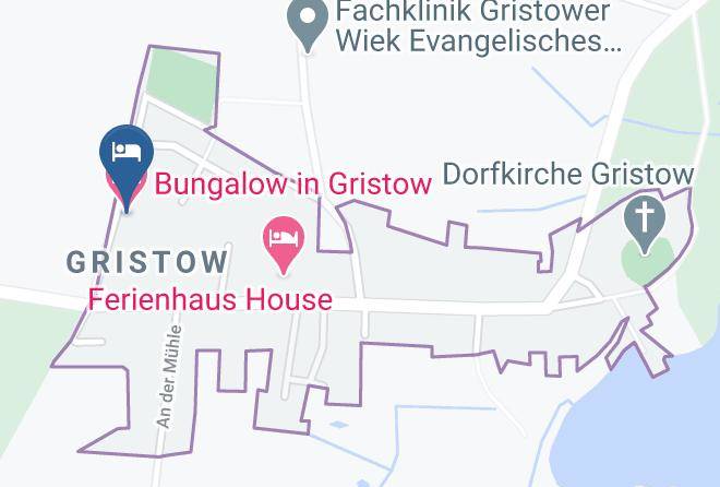 Vorpommern Greifswald - Bungalow In Gristow Maps