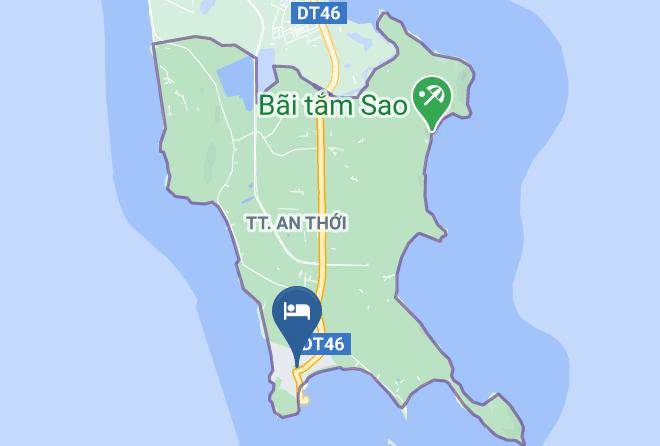 Phu Quc - Bungalow Tay Tien Maps
