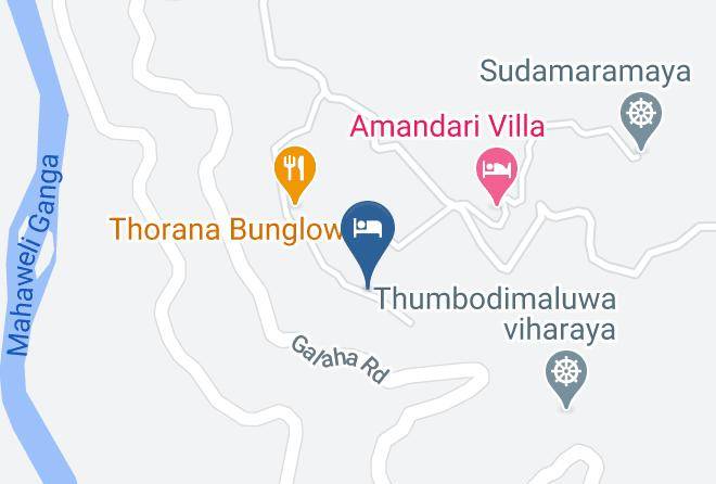 Kandy - Bungalow116 Lanka Maps