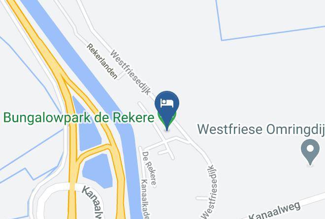 Gemeente Schagen - Bungalowpark De Rekere Maps