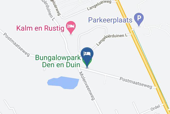 Noordenveld - Bungalowpark Den En Duin Maps