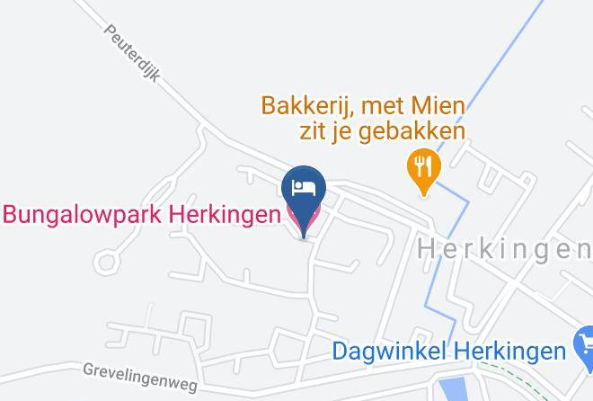 Gemeente Goeree Overflakkee - Bungalowpark Herkingen Maps