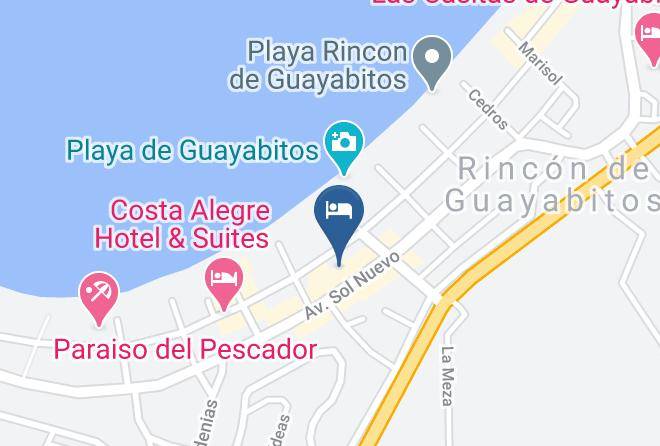 Compostela - Bungalows Aguamarina Maps