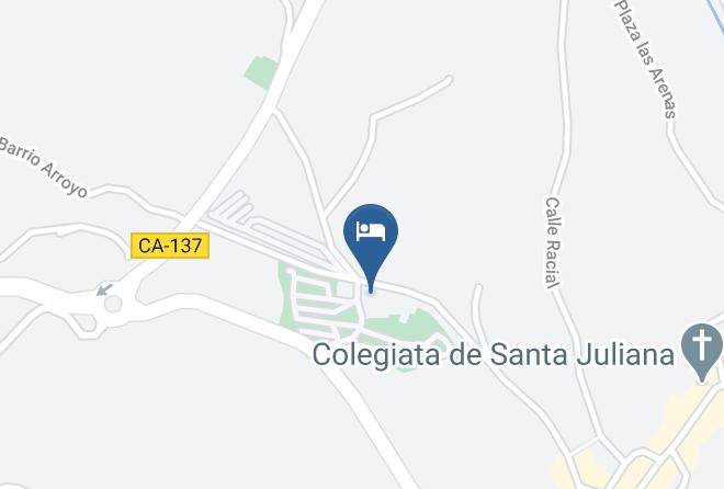 Santillana - Bungalows Albergue David Park Maps
