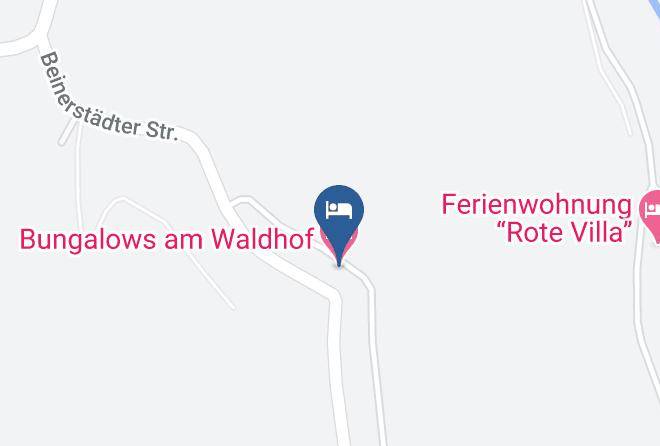 Hildburghausen - Bungalows Am Waldhof Maps