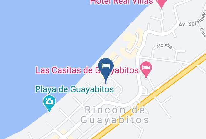 Compostela - Bungalows Bertys Maps
