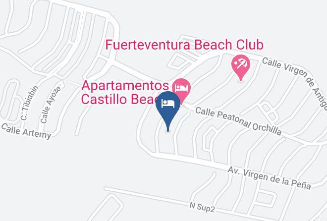 Las Palmas - Bungalows Castillo Beach Park Maps