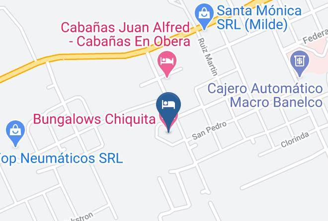 Obera - Bungalows Chiquita Maps