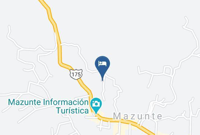 Santa Maria Tonameca - Bungalows El Eden Maps