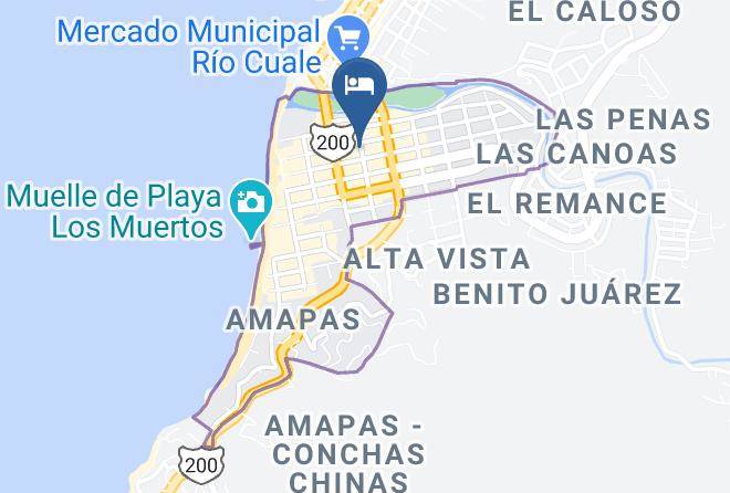 Puerto Vallarta - Bungalows Estancia San Carlos Vallarta Maps