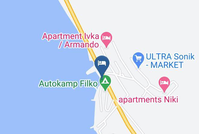 Sveti Filip I Jakov - Bungalows Filko Maps