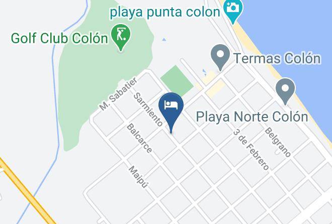 Colon - Bungalows Girasoles Colon Maps