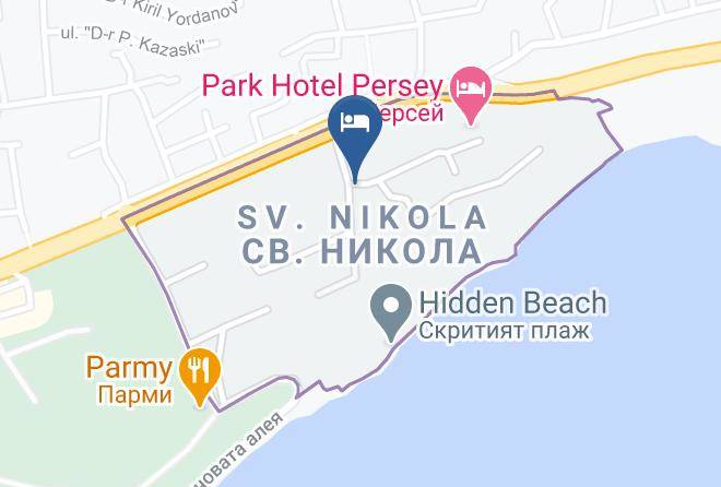 Varna Mestnost Sveti Nikola - Bungalows Gloria Maps