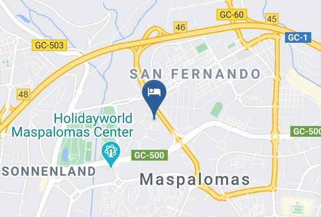 Las Palmas - Bungalows Grimanesa Maps