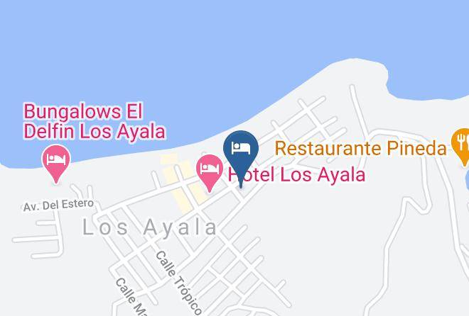 Compostela - Bungalows Islas Careyes Maps