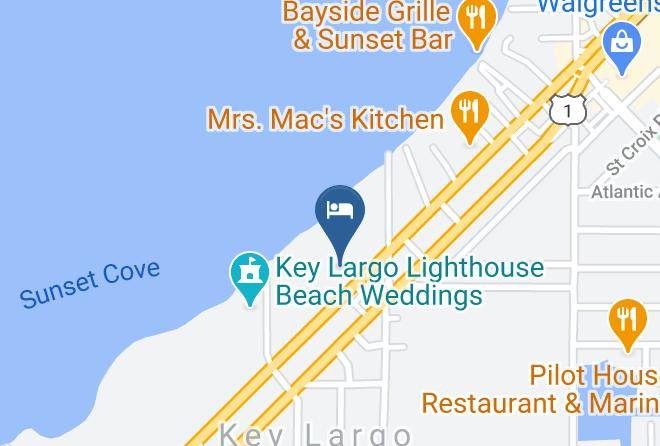 Monroe - Bungalows Key Largo Maps