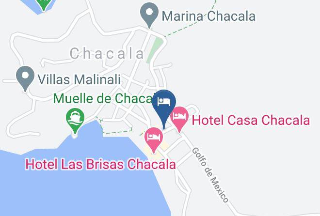 Compostela - Bungalows La Ola Maps