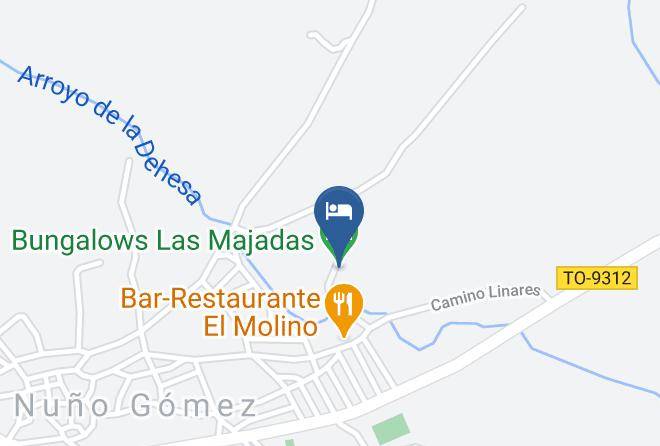Toledo - Bungalows Las Majadas Maps