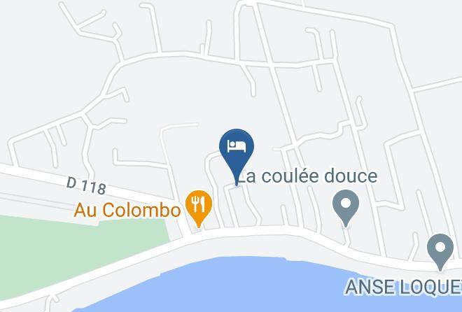 Saint Francois - Bungalows Le Neem Maps
