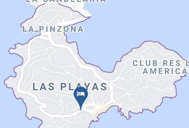Acapulco De Juarez - Bungalows Los Milagros Maps