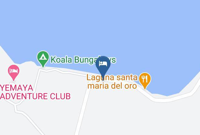 Santa Maria Del Oro - Bungalows Lucero Maps