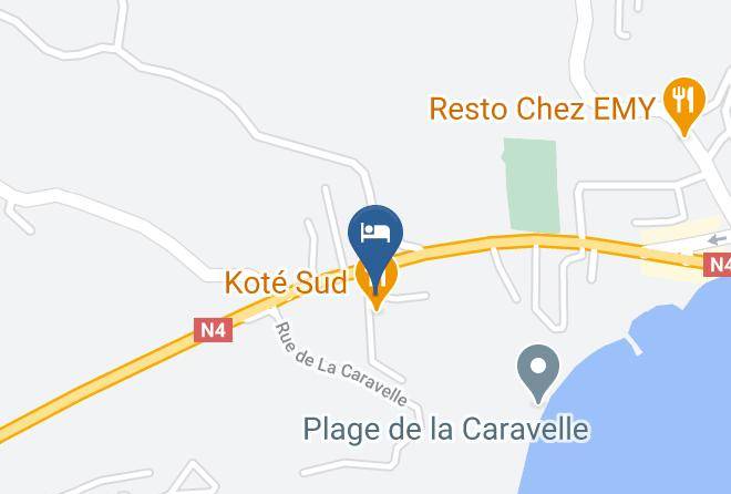 Sainte Anne - Bungalows Malueva Maps
