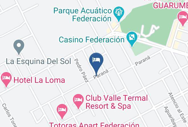 Federacion - Bungalows Manantiales Maps