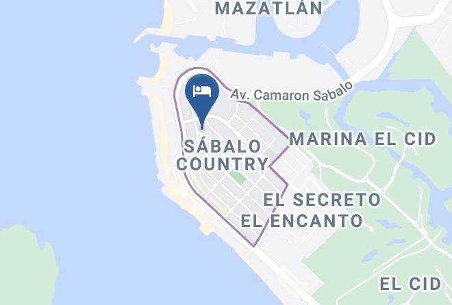 Mazatlan - Suites Las Nereidas Maps