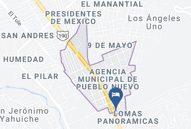Oaxaca De Juarez - Bungalows Nautilus Maps