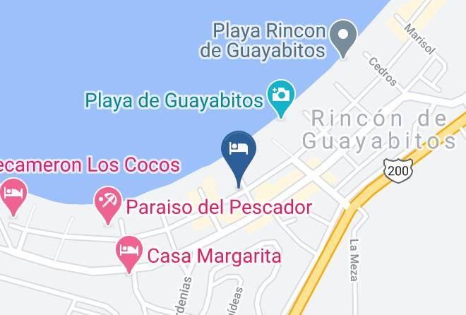 Compostela - Bungalows Palmeiras Maps